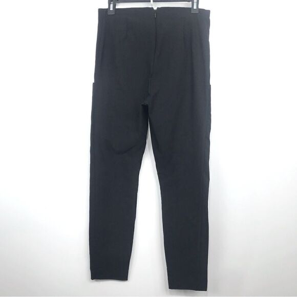 Athleta Wander High Rise Slim Black Nylon Athleisure Cropped Ankle Pants - Picture 5 of 13